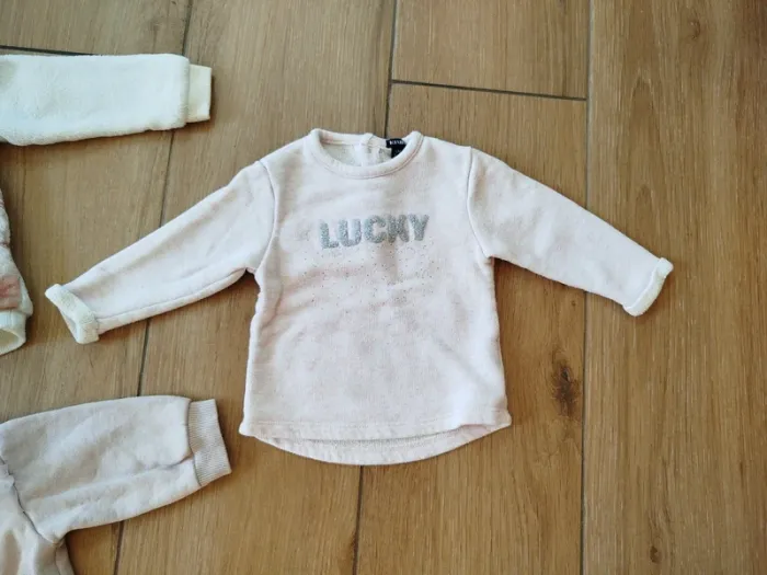 Lot de 3 pulls chauds bébé fille 12 mois - photo numéro 3