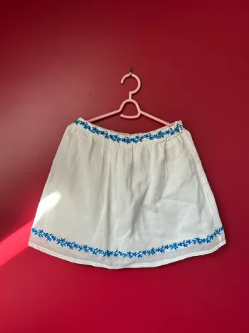 Jupe fille zef 6 ans gaze de coton