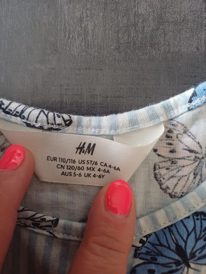 Robe été à bretelles motifs papillons - photo numéro 3