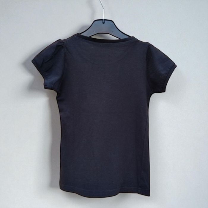 T-shirt fille 8 ans Vinyl Fraise noir comme neuf - photo numéro 4