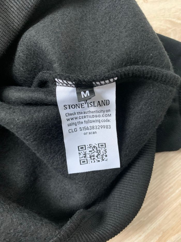 Pull Stone Island Noir - photo numéro 5