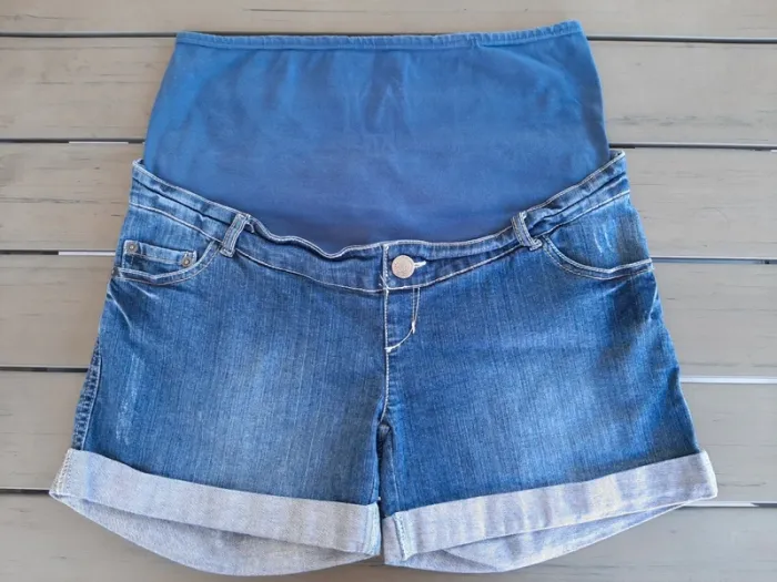Short en jean de maternité Calin Kalin 40 - photo numéro 5