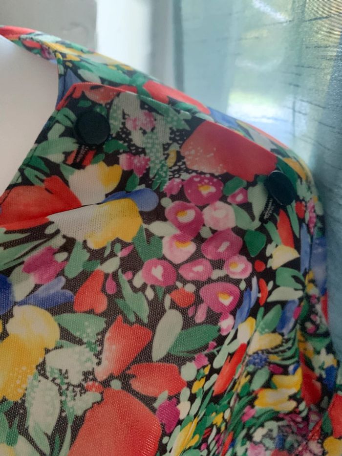 Robe vintage longue manches courtes taille44 - photo numéro 4