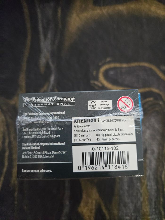 Bundle 10.5 Foudre Noire Neuf Scellé Pokémon - photo numéro 5