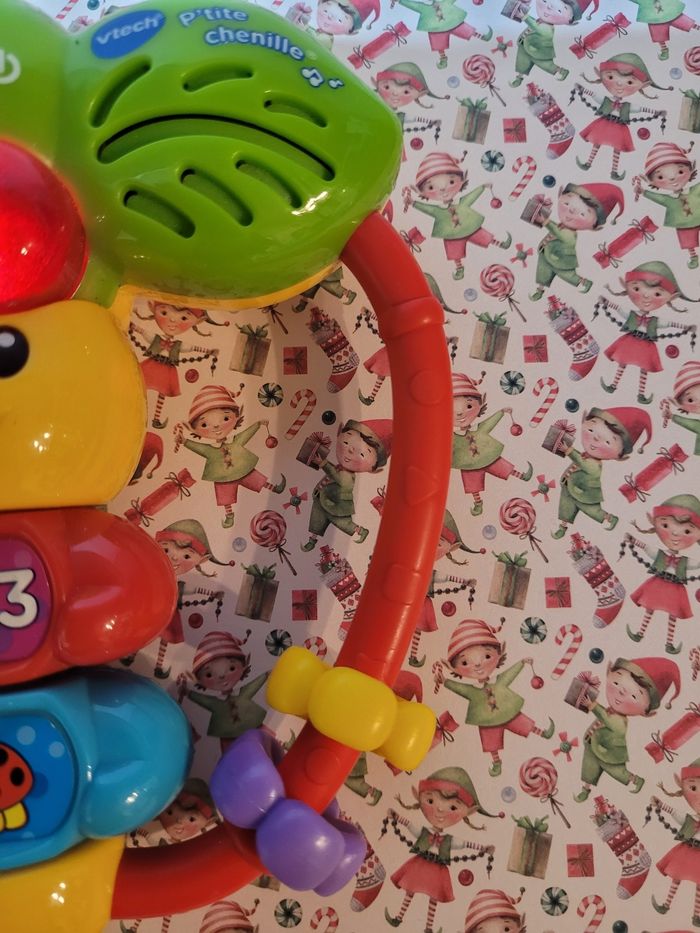 Vtech hochet musical et lumineux la petite chenille - photo numéro 7