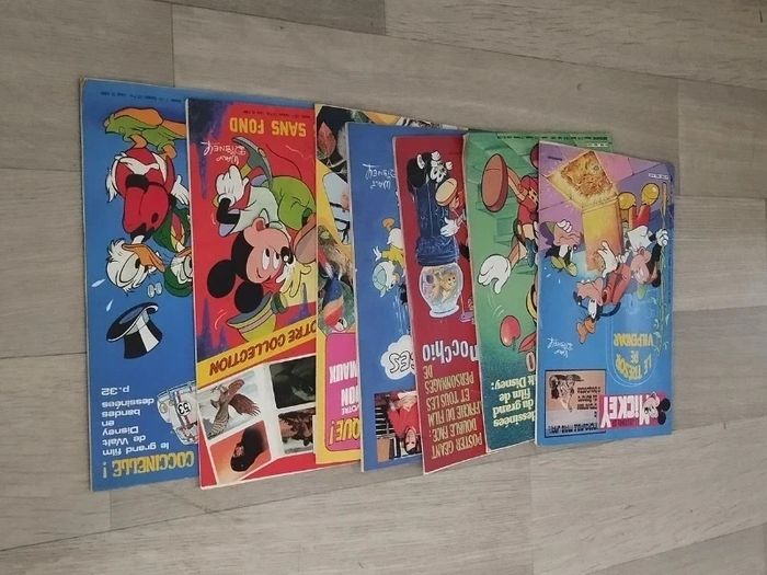 Lot Vintage 7 magazines Journal de Mickey année 1983 L058  7594776520 - photo numéro 3