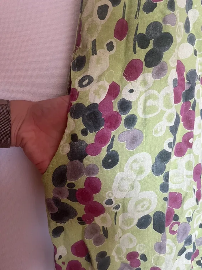 Robe verte à motifs - photo numéro 7