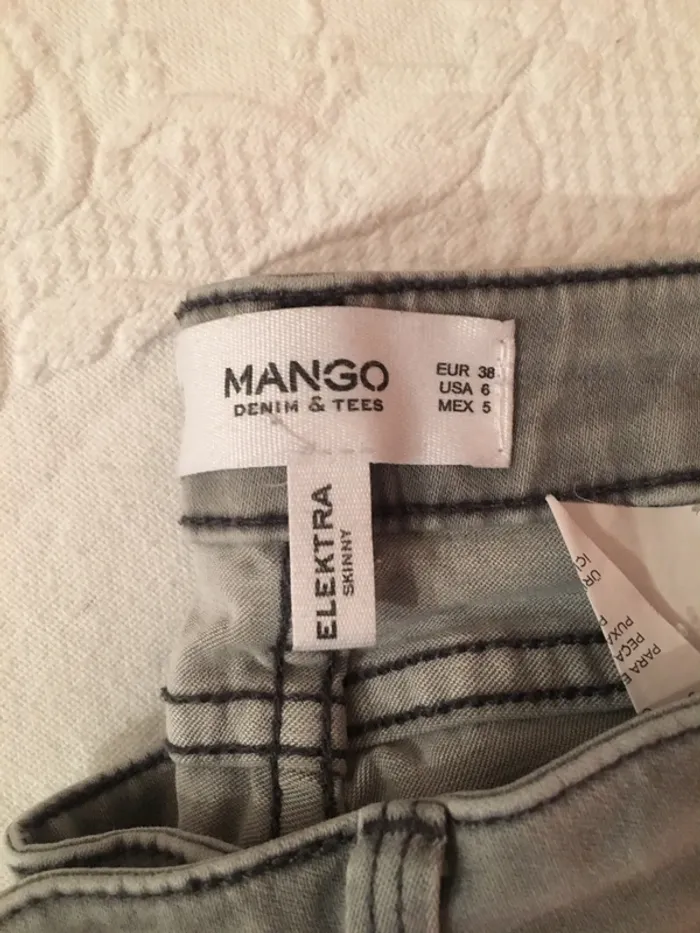 Jean skinny T38 Mango - photo numéro 3