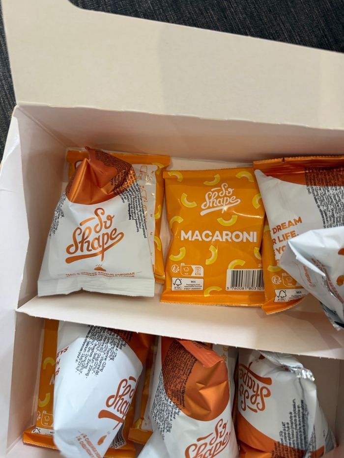 Lot de 14 pâtes cheddar Mac & cheese So Shape - photo numéro 3