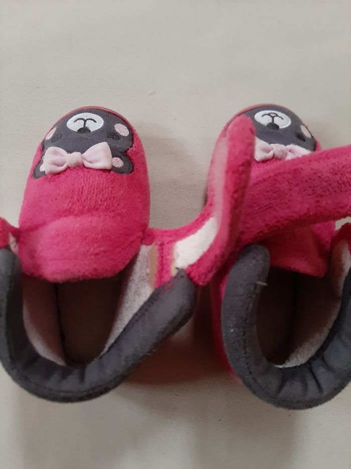 Chaussons fille - tête d'ourson - isotoner - 20 - photo numéro 4