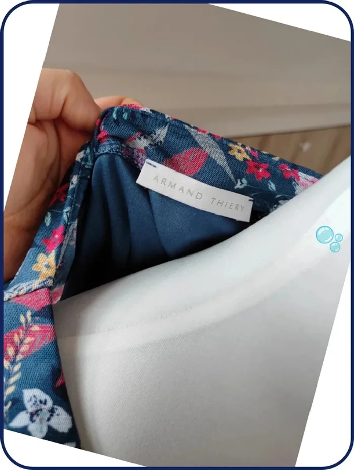 Tunique fleurie/ taille L - photo numéro 3