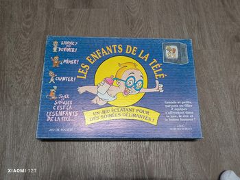 Jeu de société les enfants de la télé
