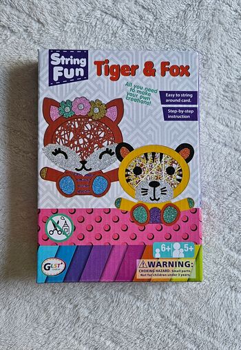 Animaux a lacer tigre et renard