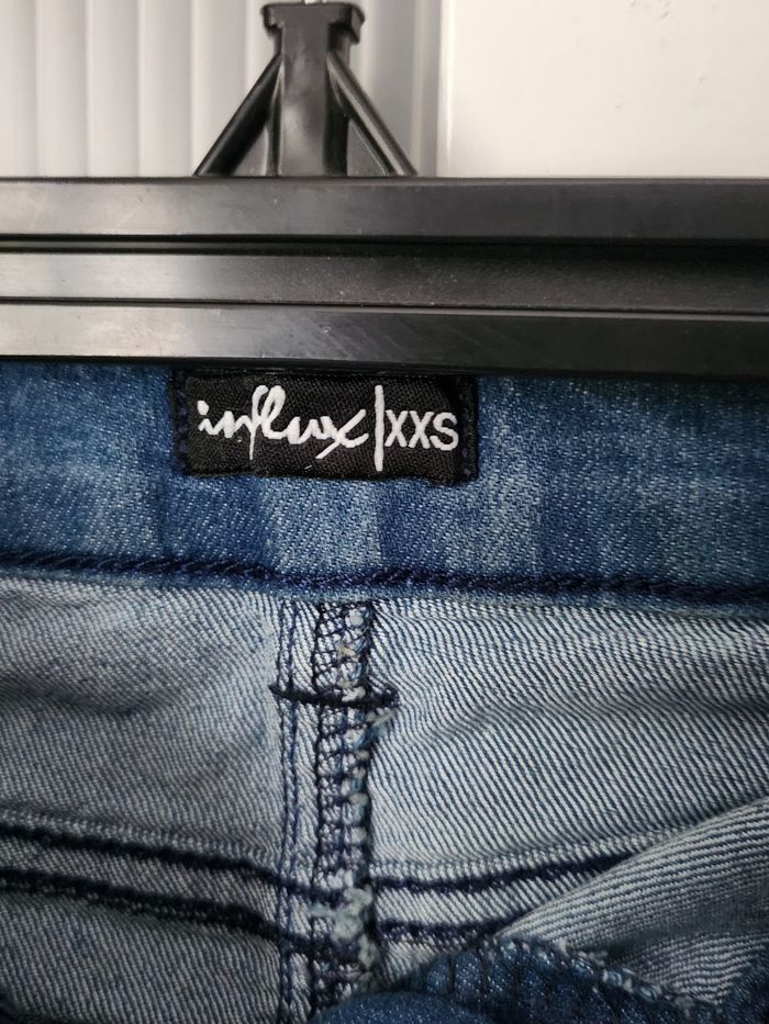 Mini jupe en jeans fille taille XXS - photo numéro 5