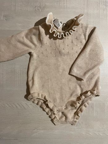 Body en laine bébé 1 mois OBAIBI