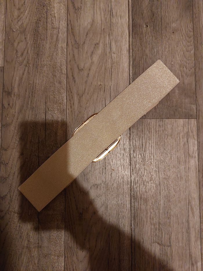 Ceinture élastique doré - photo numéro 2