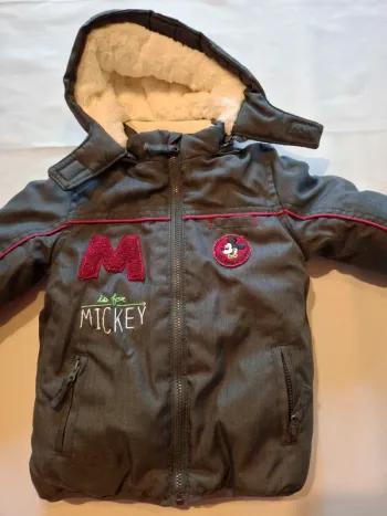 Manteau hiver 9 mois Disney Mickey