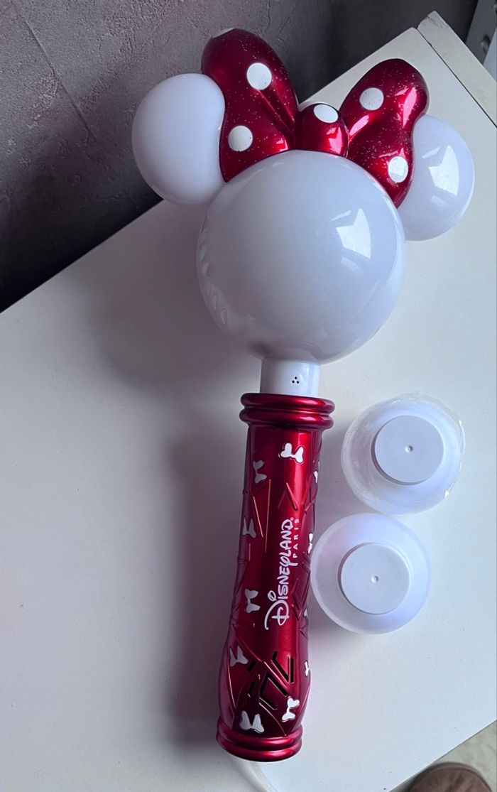 Souffleur à bulles/baguette à bulles Minnie Disneyland Paris - photo numéro 7