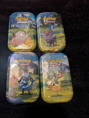 Pokémon 4 mini tin ME02.5 héros transcendants