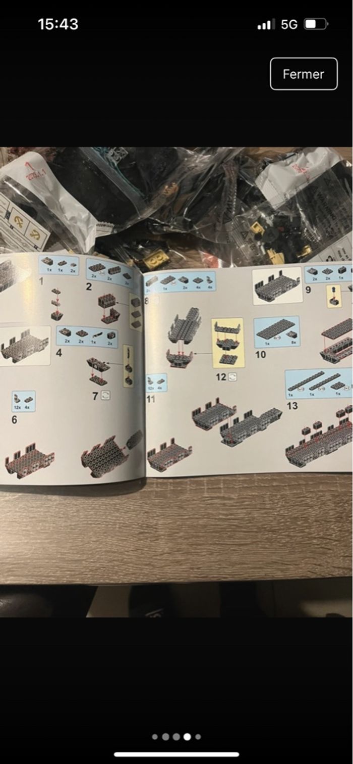 Magnifique Set de Construction : Le Black Pearl (Pirates des Caraïbes) - photo numéro 5