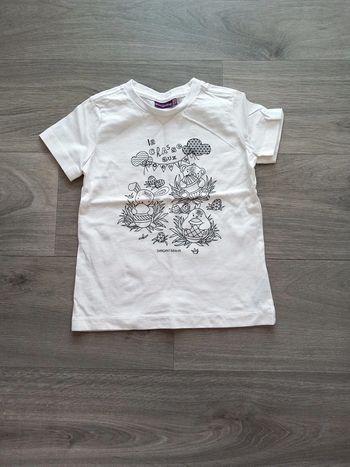 T-shirt Pâques à colorier