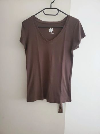 T-shirt marron T36