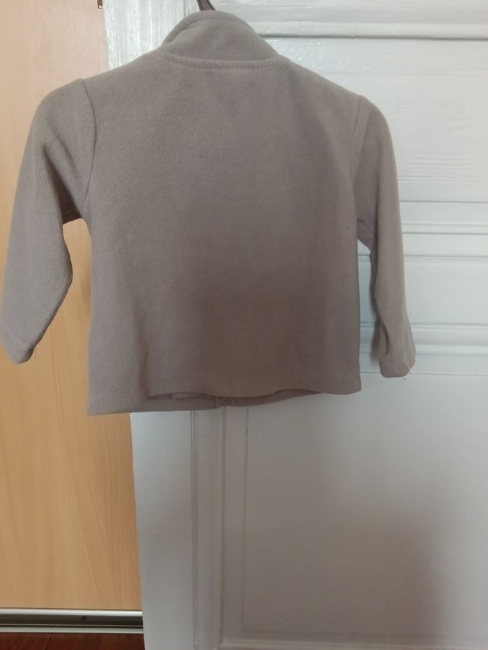 Gilet kidkanai taupe - photo numéro 2