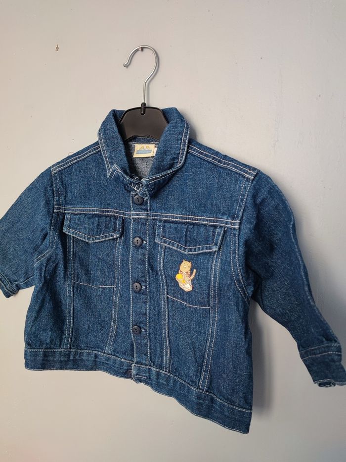Veste en jean 18 mois sergent major - photo numéro 3