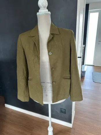 Veste en laine verte