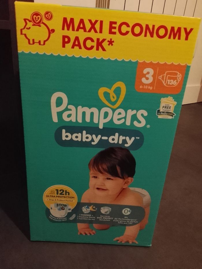 Couche pampers taille 3