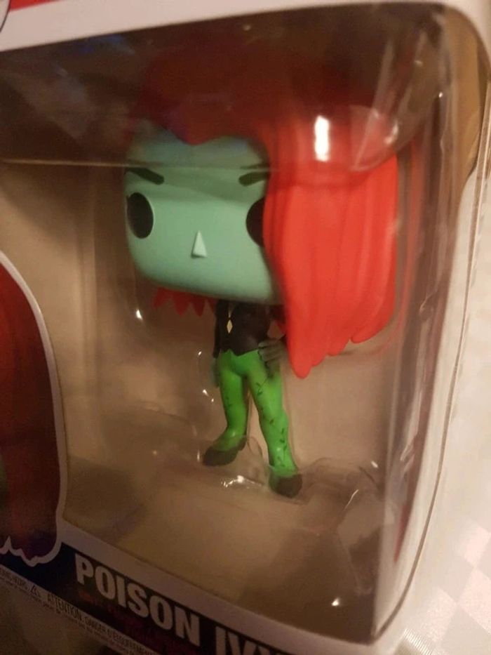 Pop! Heroes dc comics harley quinn 495 poison ivy new sealed boxed figure - photo numéro 5