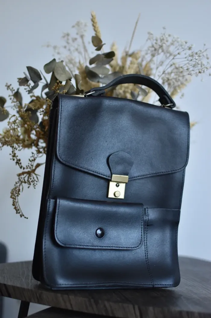 Sac Cartable Vintage - photo numéro 2