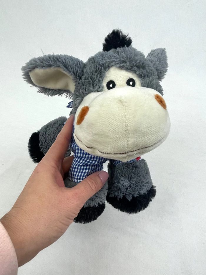 Peluche doudou Âne - photo numéro 2