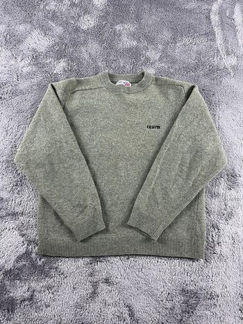 🧶 Pull en laine d’agneau femme Levis Vert Taille S (XL enfant) 🧶