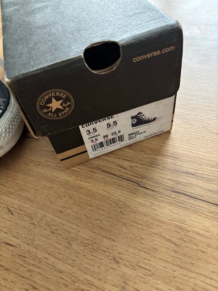 Baskets Converse all stars marine taille 36