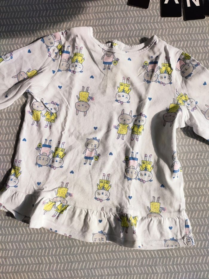 T-shirt manches longues fille - Tex - 3 ans - photo numéro 6