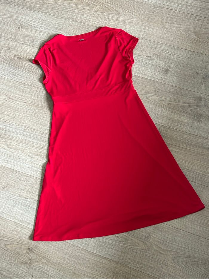 Robe rouge à manches courtes Esprit taille française L jamais portée - photo numéro 8