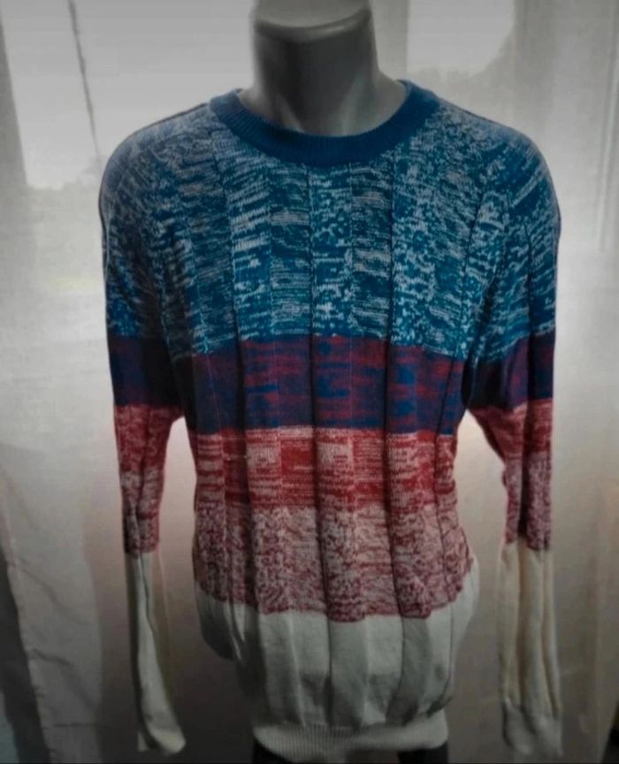 Pull tricot homme L - photo numéro 2