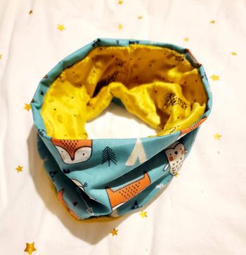 Snood / Tour de cou Bébé - renard
