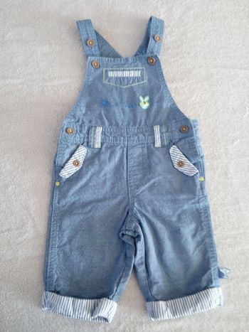 Salopette Sergent Major bleu (réf perso K5)(familleac72)