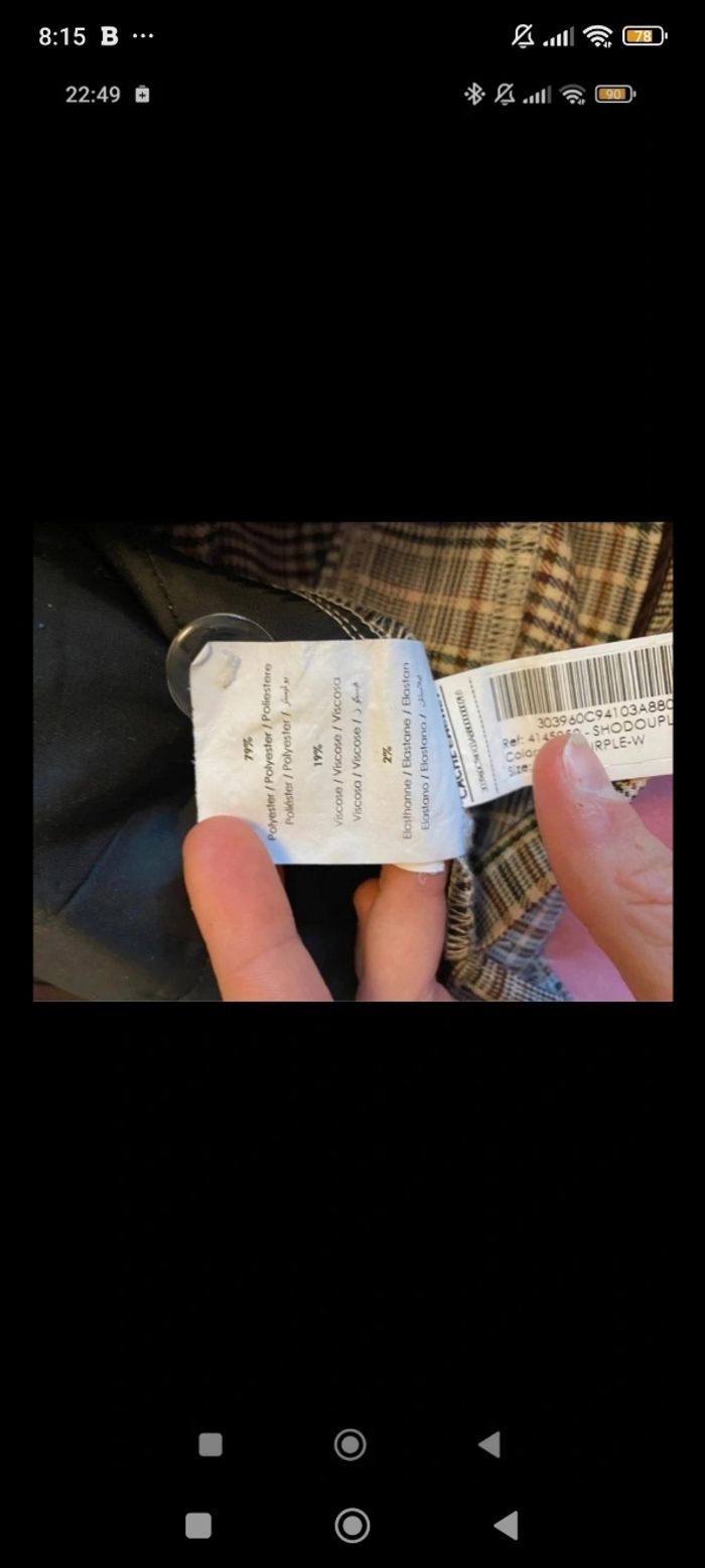 Short à carreaux - photo numéro 5