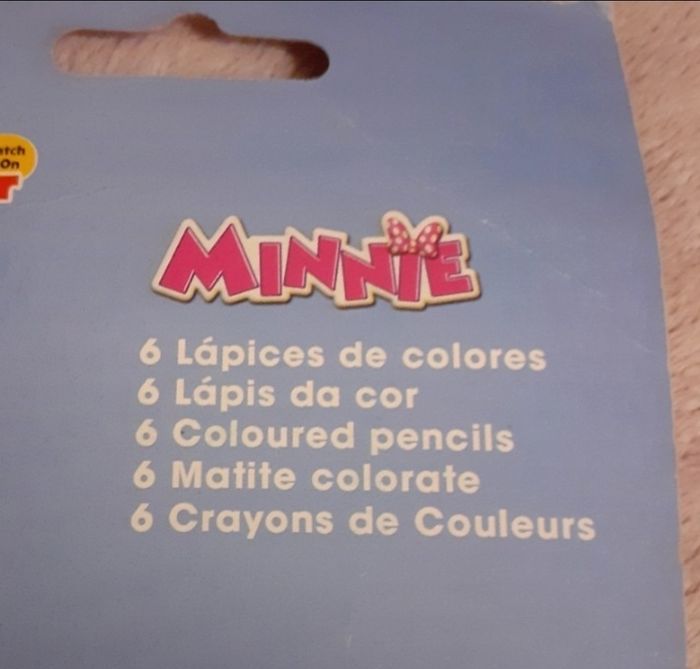 Trousse scolaire Minnie Mouse + 6 Crayons-couleur - photo numéro 9