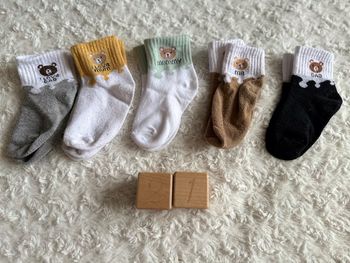 Lot de 5 paires de chaussettes taille 21