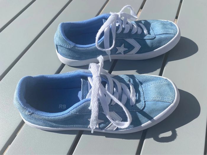 Baskets Converse bleu - photo numéro 4
