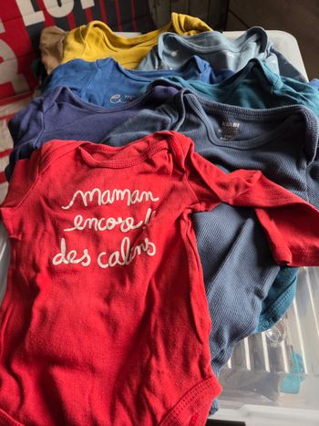 Lot dd 7 bodies manches longues 