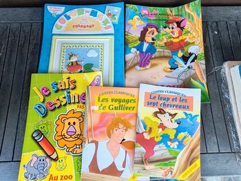 Lot de livres d'activité