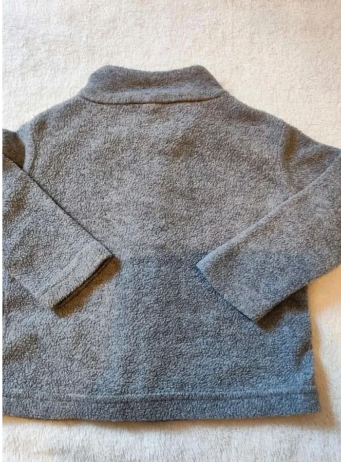 Gilet zippé 6 mois polaire - photo numéro 2