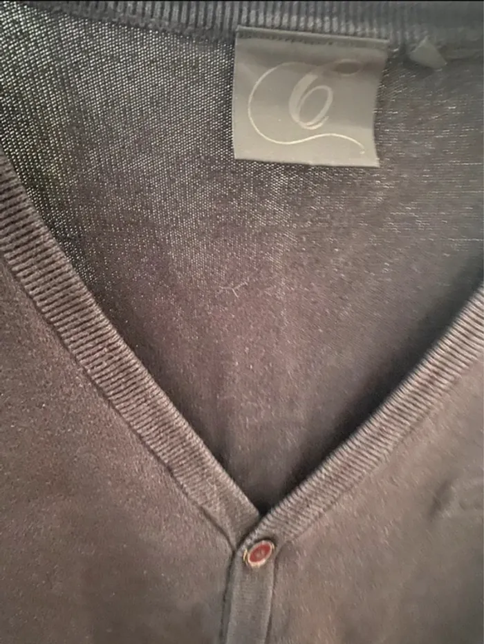 Gilet homme noir Couture - photo numéro 3
