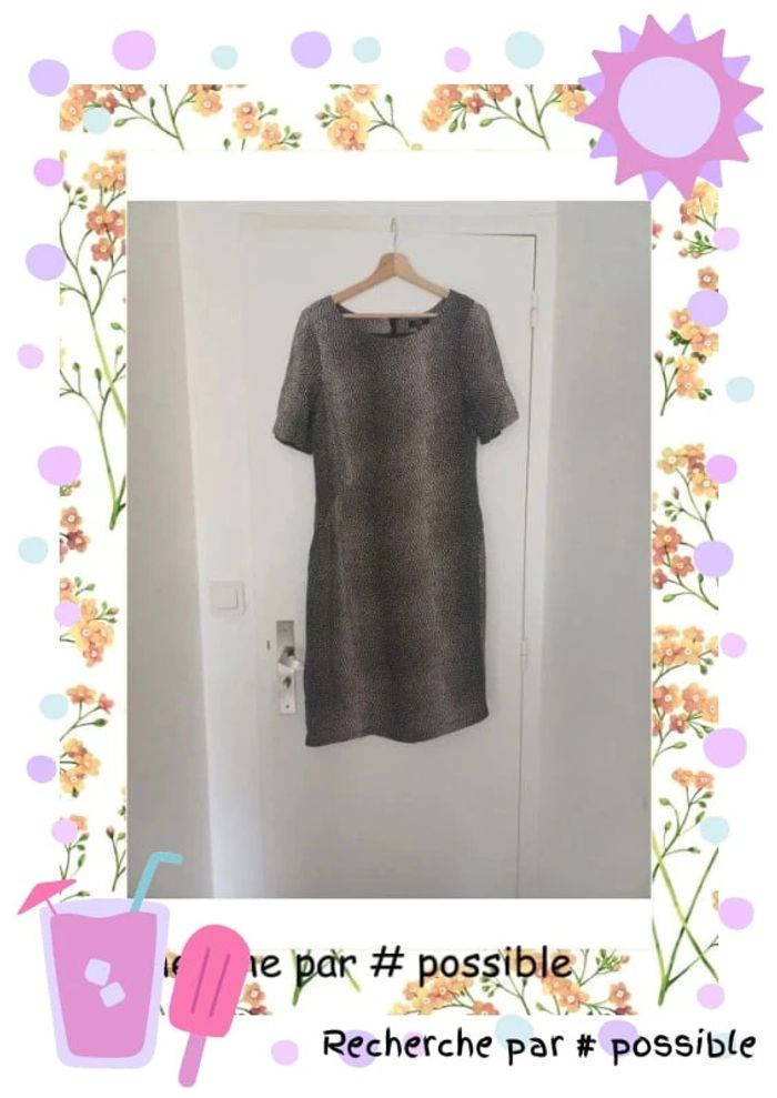 Robe moucheté