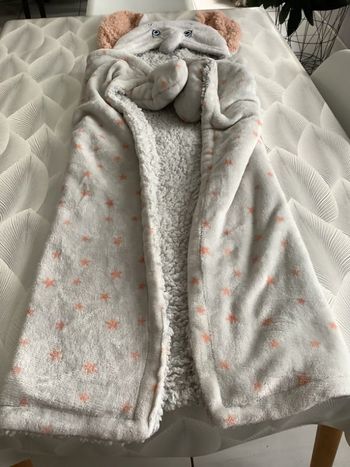 Plaid 85/95 avec capuche et gant